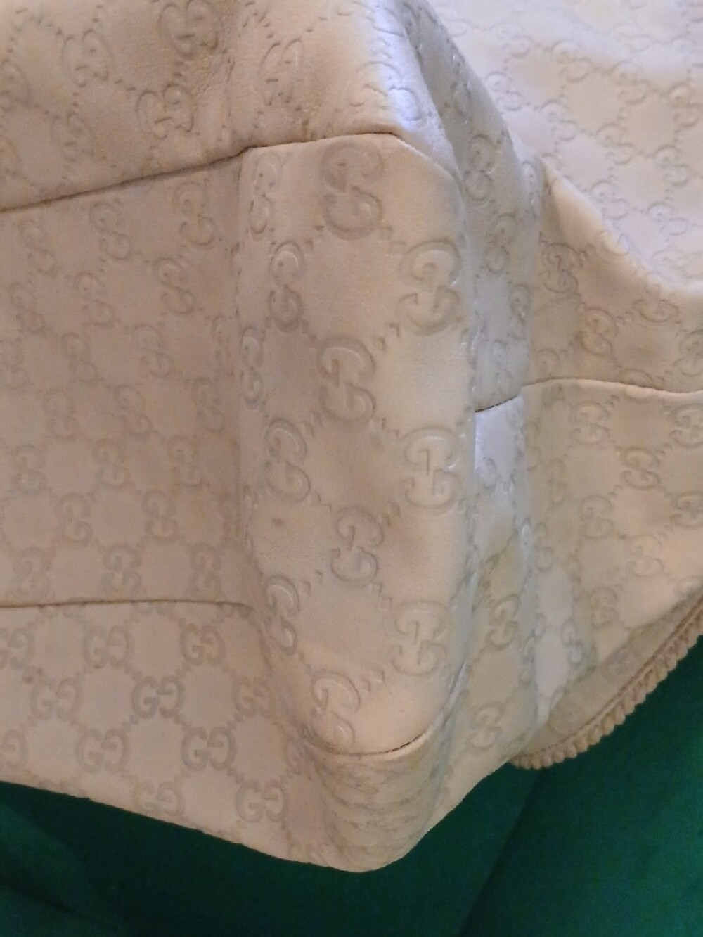 Gucci Horsebit GG Monogram Leather Hobo with Gold-Tone Hardware - Picture 12 of 12
